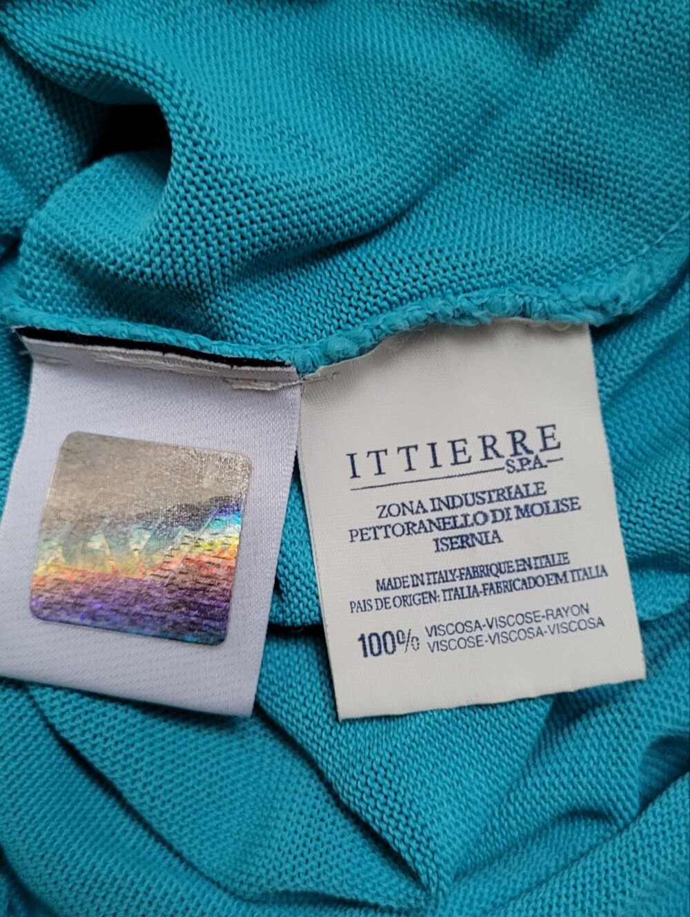 VERSUS GIANNI VERSACE COLORBLOCK TOP MADE IN ITALY - Picture 10 of 13